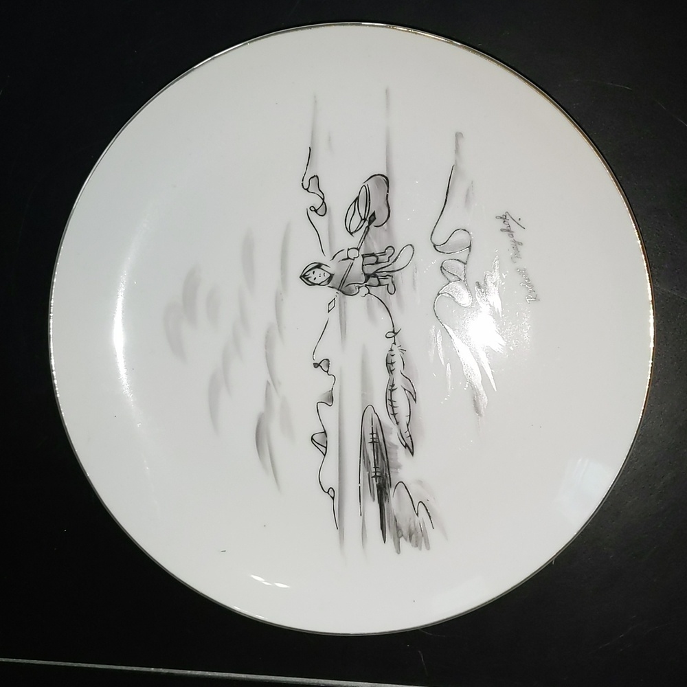 Robert Mayokok seal hunt plate